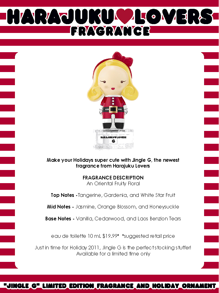 Jingle G fragrance + Tree Ornament