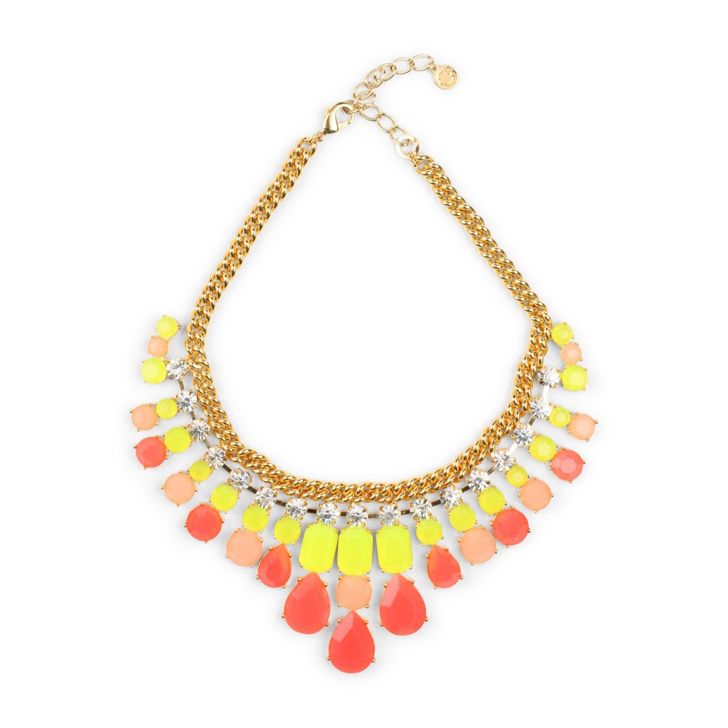 FACETED.STONE.BIB.NECKLACE