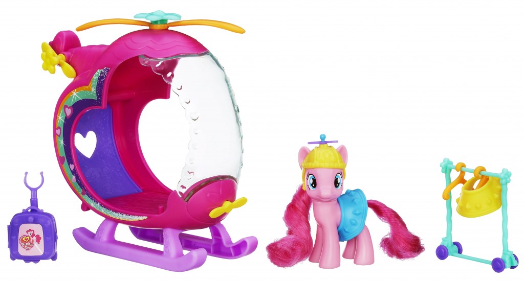 MY LITTLE PONY PINKIE PIE’S RAINBOW HELICOPTER Playset
