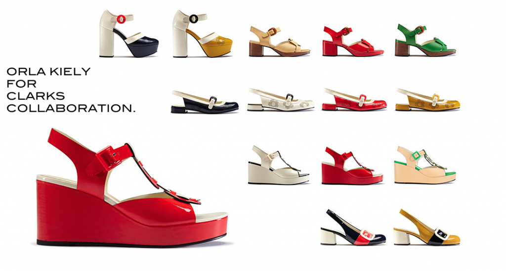 ORLA KIELY FOR CLARKS SHOES