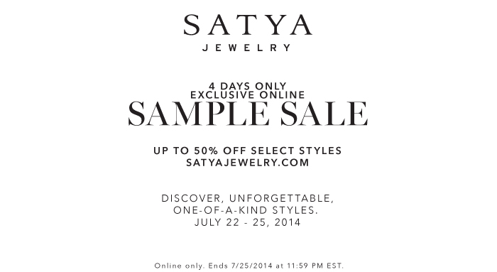 SATYA ONLINE SAMPLE SALE